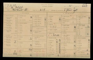 WPA household census for 2119 MIRAMAR ST, Los Angeles