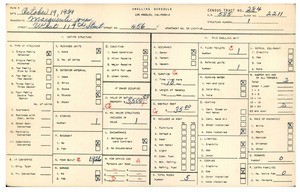 WPA household census for 456 WEST 117TH STREET, Los Angeles County