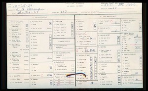 WPA household census for 117 W 104TH STREET, Los Angeles