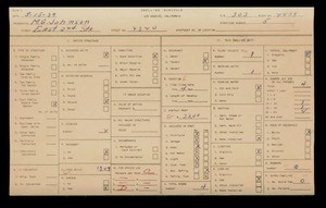 WPA household census for 2320 E 2ND ST, Los Angeles