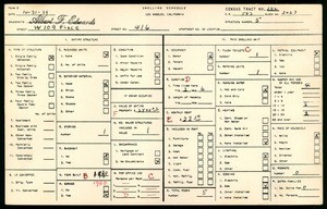 WPA household census for 416 WEST 109TH PLACE, Los Angeles County