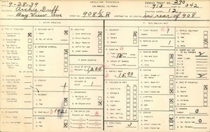 WPA household census for 908 1/2 BAY VIEW AVE, Los Angeles County