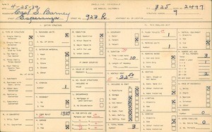 WPA household census for 923R ESPERANZA, Los Angeles