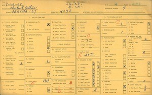 WPA household census for 4343 VERONA STREET, Los Angeles County