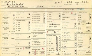 WPA household census for 1354 E 41ST, Los Angeles