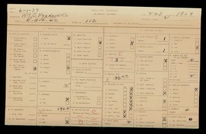 WPA household census for 112 E AVENUE 42, Los Angeles