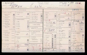WPA household census for 22 32ND, Los Angeles County