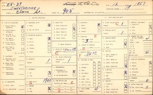 WPA household census for 905 Clara Street, Los Angeles County