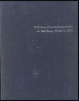 1958 Annual International Conference on High Energy Physics at CERN (20 items)