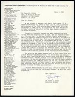 American Nobel Committee correspondence (13 items)