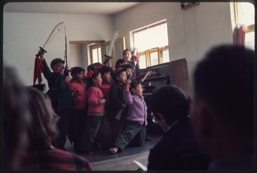 Kindergarten Children Performing Skit, To Rebel is Justified!