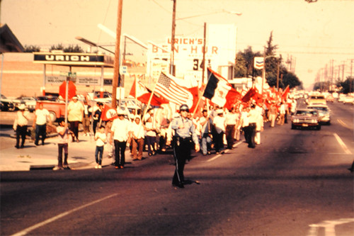 UFW March during the 1973 Strike