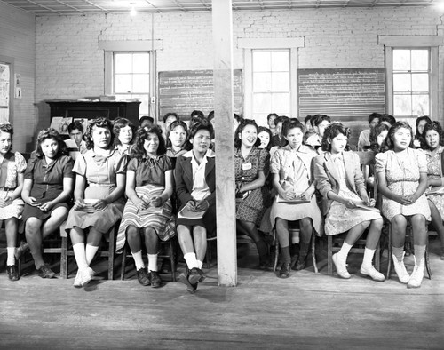 Students in classroom