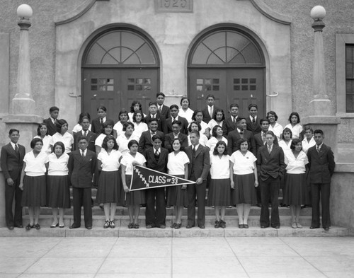 Group portrait of students