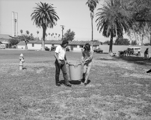 Campus clean-up