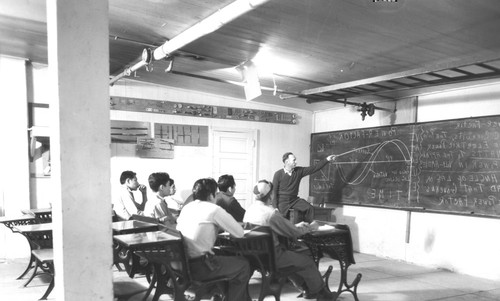 Students in classroom