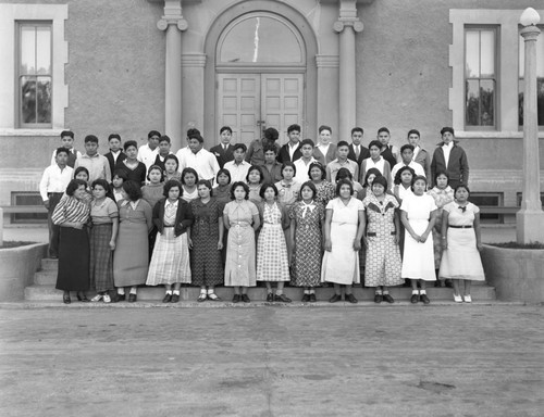 Group portrait of students