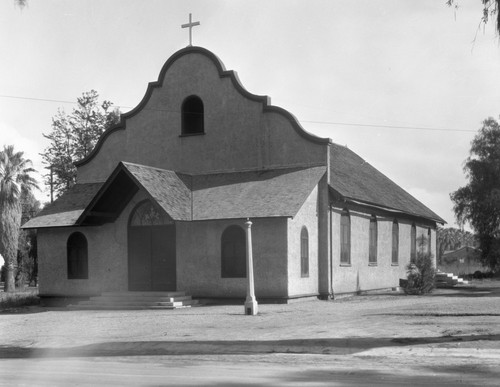 View of church