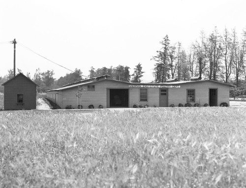 Sherman Institute Poultry department building