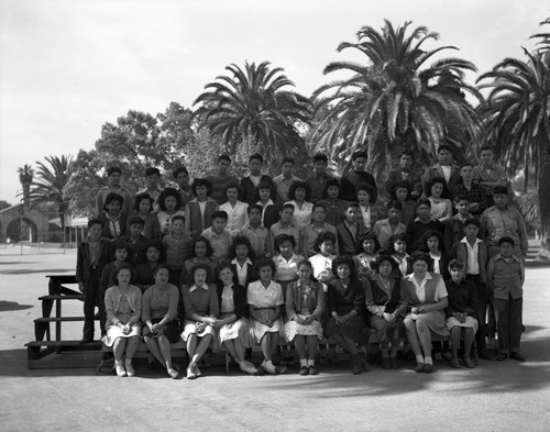 Group portrait of students