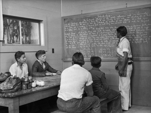 Students in classroom