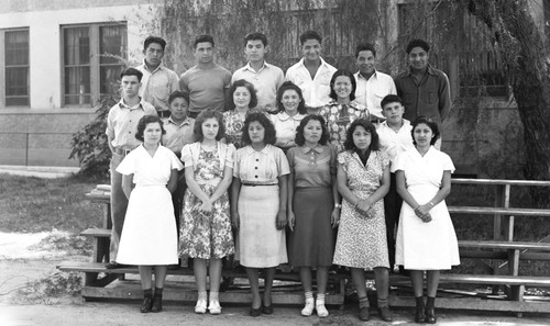 Group portrait of students