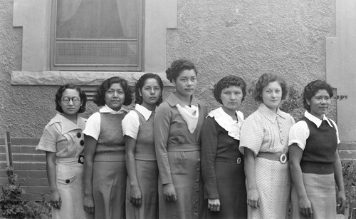 Group portrait of students