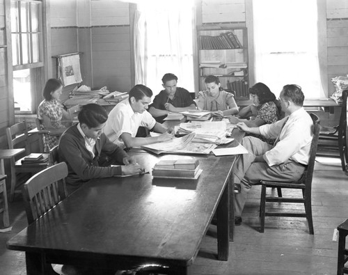 Students in classroom