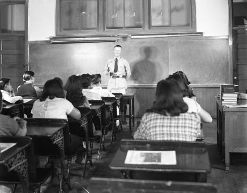 Students in classroom