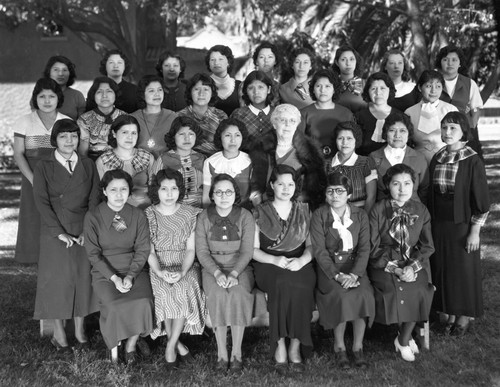 Group portrait of students