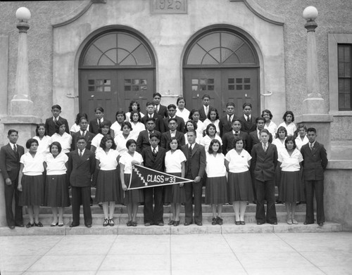 Group portrait of students