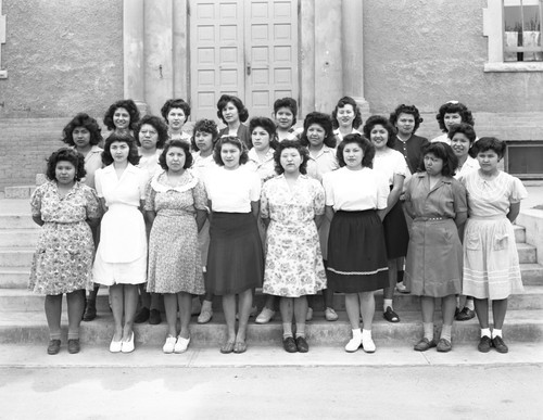 Group portrait of students