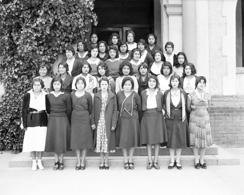 Group portrait of students