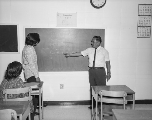 Students in class