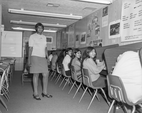 Students in class