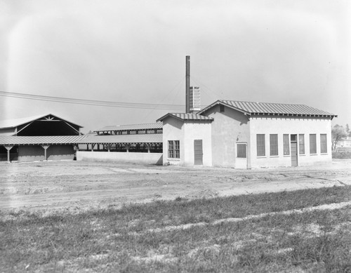 View of building on Sherman farm