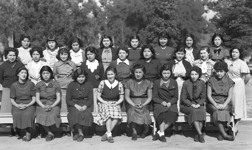 Group portrait of students