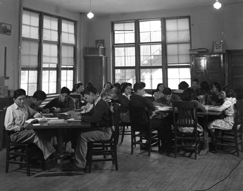 Students in classroom