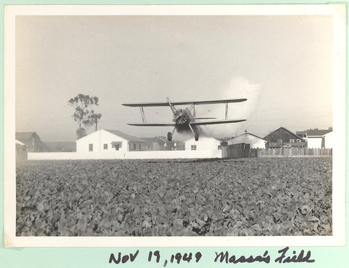 Aerial Shot of Santa Rita; LaVerne Wilcox Photo 9, © 1949 LaVerne Wilcox