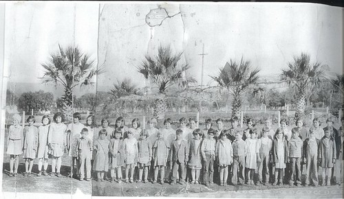 Santa Rita School Class, Andy Fulton Photo 5A; date unknown