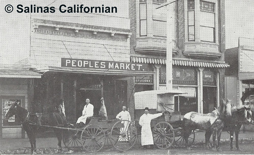 Peoples Market, Main Street, Salinas, LH Ph. 1266, Neg. 1266 ©Salinas Californian