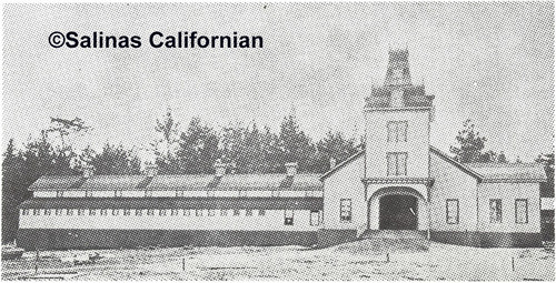 Mammoth Stables, Pacific Grove, CA, circa 1888, LH Ph. 1467, No Negative, ©Salinas, Californian Newspaper