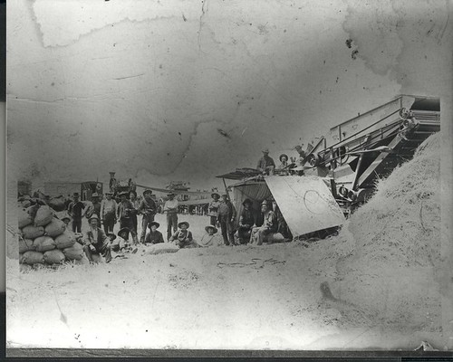 Farm and machinery, Castroville, California LH370, ©California Artichoke Advisory