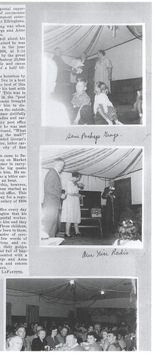 48a. Postal Record, May 1954. Retirement of Anne & George Elkington; Elkington Photo 48a, courtesy of Anne Happ Elkington