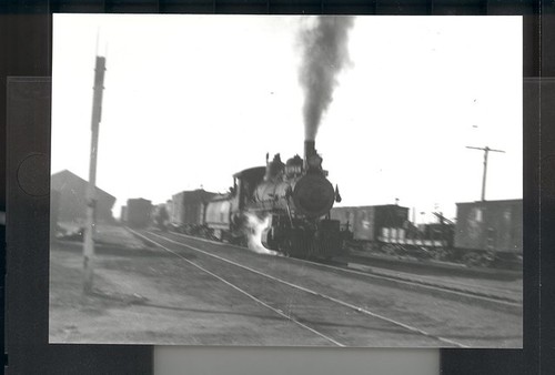 Train in the Salinas Yard, Salinas, California Ph1220, © Salinas Public Library