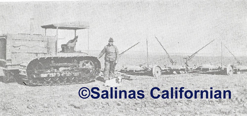 Holt 45 Tractor, Salinas Valley, California LH Ph. 1306, ©Salinas Californian