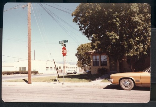 House on Bridge Street, Salinas, California, Ph.789 ©1981 Merle Pearson for the Salinas Public Library