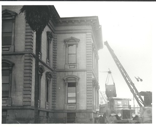 Monterey County Courthouse Construction, West Alisal, Salinas, Californian Ph.638©1936-1937 Salinas Public Library