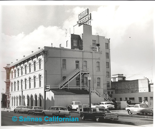 Hotel Jeffery, 269 Main Street, Salinas, California, Ph 533©Salinas Californian