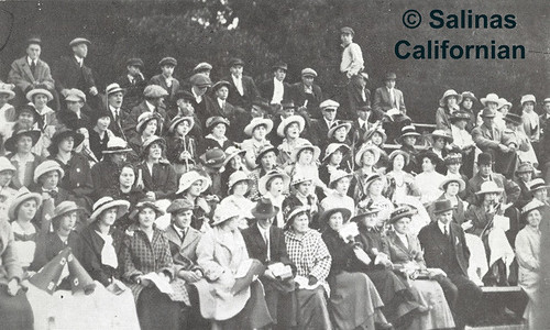 Rooters at a Track Meet, PH 1257, No Negative ©1918 Salinas Californian